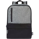 Zaino bicolore per portatile da 15" in materiale riciclato certificato GRS Reclaim 14L personalizzato con logo - Pubblienne