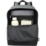 Zaino bicolore per portatile da 15" in materiale riciclato certificato GRS Reclaim 14L personalizzato con logo - Pubblienne