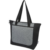 Tote bag bicolore con zip in materiale riciclato certificato GRS Reclaim 15L personalizzato con logo - Pubblienne