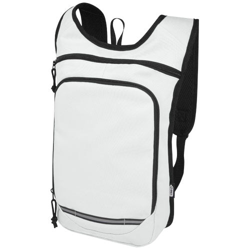 Zaino outdoor in PET riciclato certifcato GRS Trails 6.5L personalizzato con logo - Pubblienne