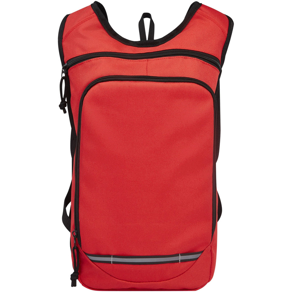 Zaino outdoor in PET riciclato certifcato GRS Trails 6.5L personalizzato con logo - Pubblienne