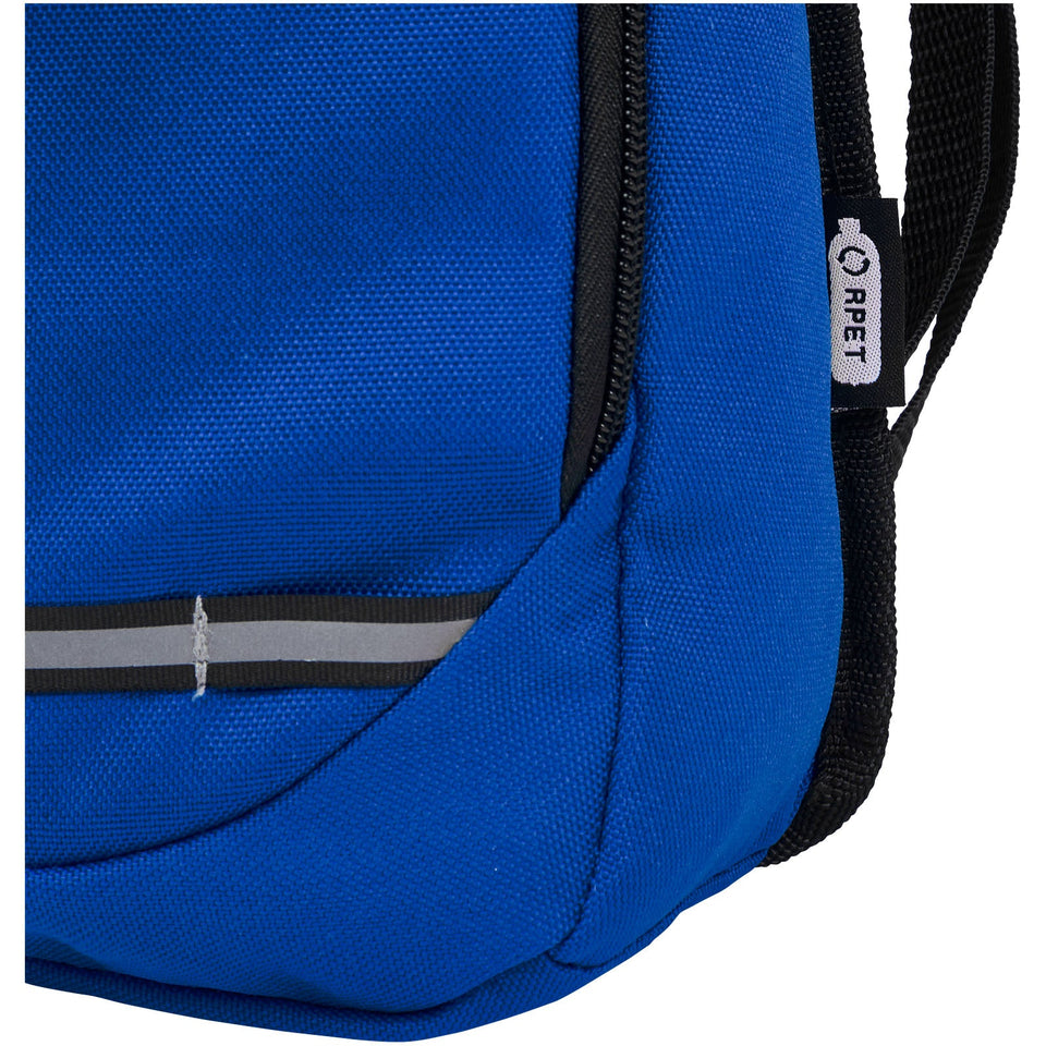 Zaino outdoor in PET riciclato certifcato GRS Trails 6.5L personalizzato con logo - Pubblienne