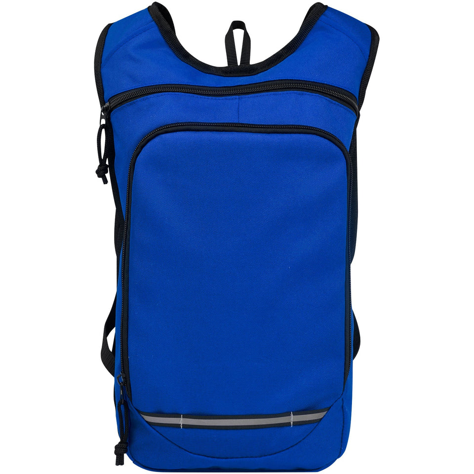 Zaino outdoor in PET riciclato certifcato GRS Trails 6.5L personalizzato con logo - Pubblienne
