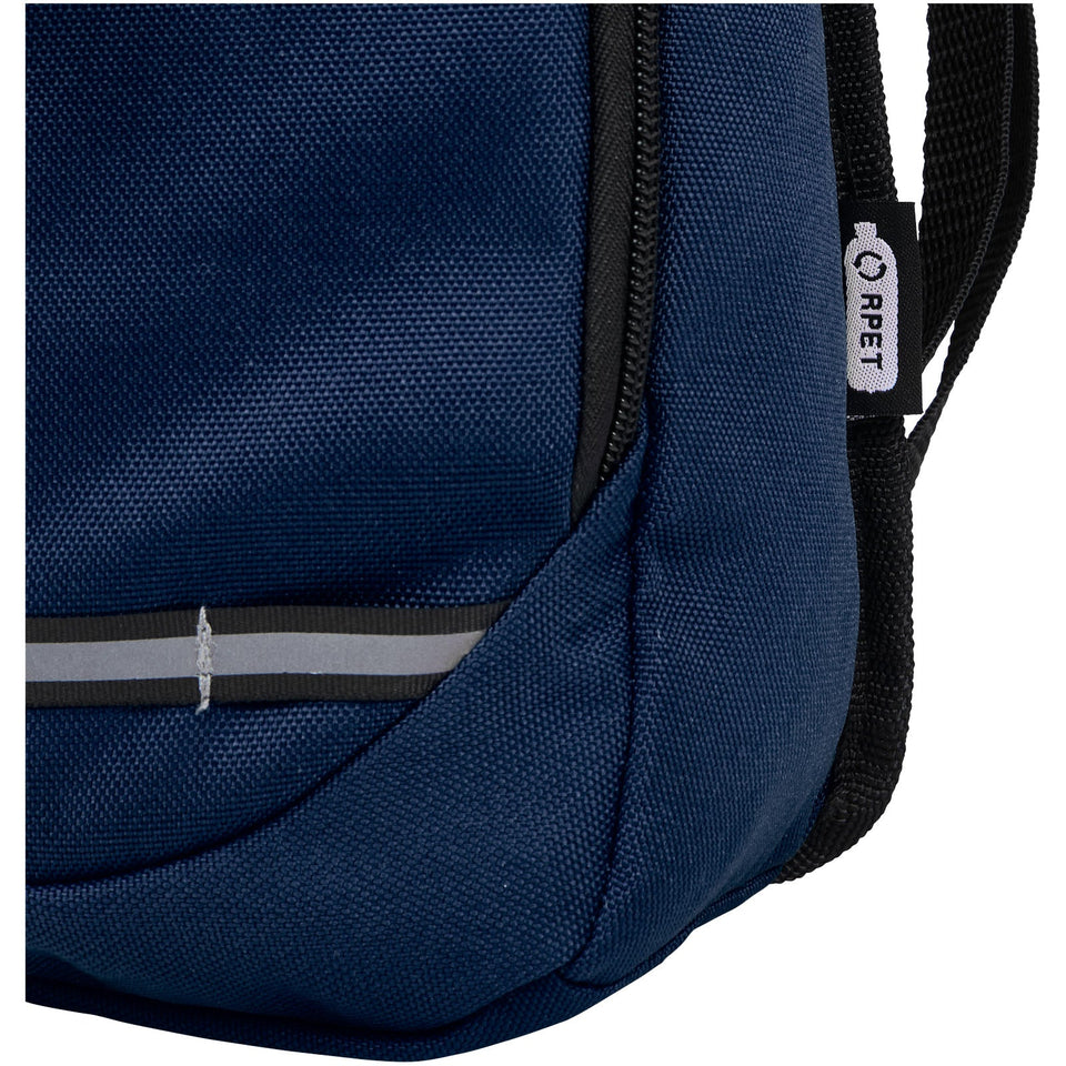 Zaino outdoor in PET riciclato certifcato GRS Trails 6.5L personalizzato con logo - Pubblienne