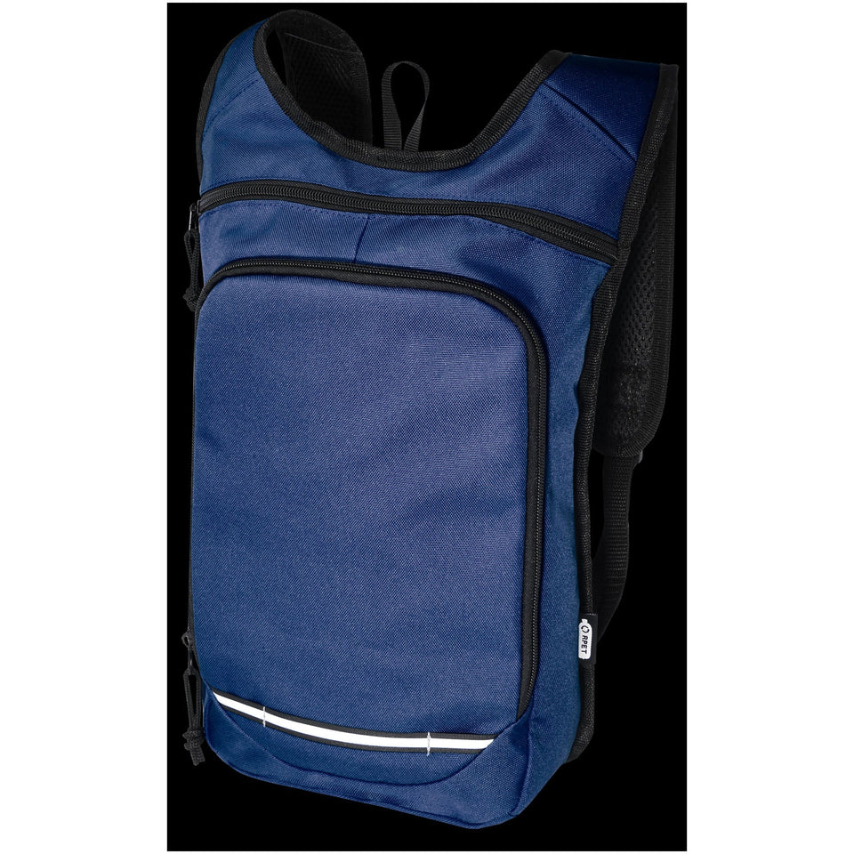 Zaino outdoor in PET riciclato certifcato GRS Trails 6.5L personalizzato con logo - Pubblienne