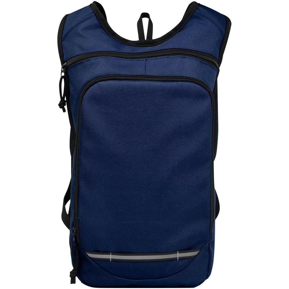 Zaino outdoor in PET riciclato certifcato GRS Trails 6.5L personalizzato con logo - Pubblienne