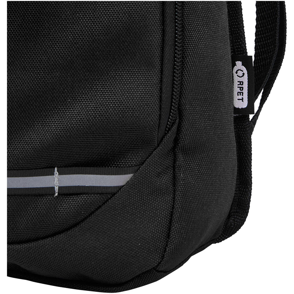 Zaino outdoor in PET riciclato certifcato GRS Trails 6.5L personalizzato con logo - Pubblienne
