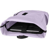 Zaino con chiusura arrotolabile per portatile da 15,6" in PET riciclato certificato GRS Byron 18L personalizzato con logo - Pubblienne