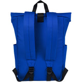Zaino con chiusura arrotolabile per portatile da 15,6" in PET riciclato certificato GRS Byron 18L personalizzato con logo - Pubblienne