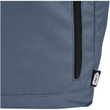 Zaino con chiusura arrotolabile per portatile da 15,6" in PET riciclato certificato GRS Byron 18L personalizzato con logo - Pubblienne