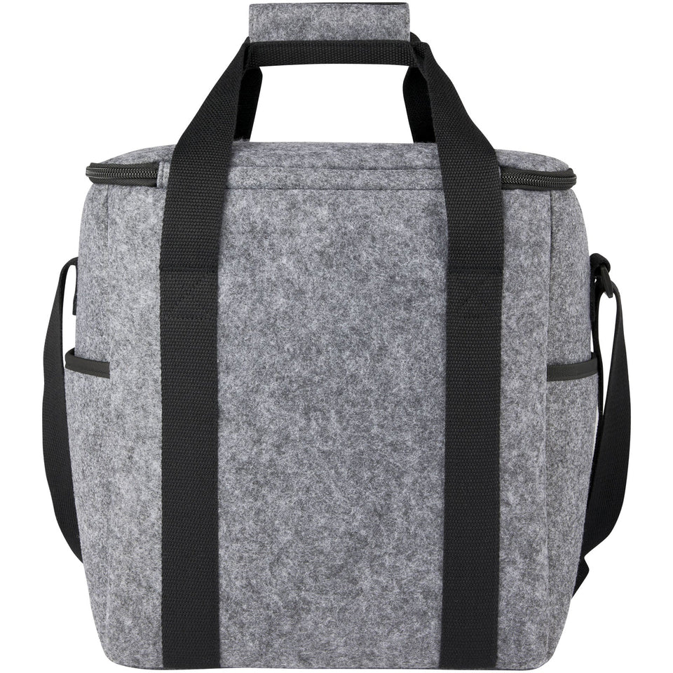 Borsa termica per bottiglie in feltro riciclato certificato GRS Felta - 21L personalizzato con logo - Pubblienne