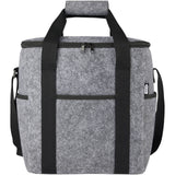 Borsa termica per bottiglie in feltro riciclato certificato GRS Felta - 21L personalizzato con logo - Pubblienne