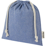 Sacchetto per confezione regalo medio in cotone riciclato 150 g/m² certificato GRS Pheebs - 1,5L personalizzato con logo - Pubblienne