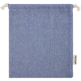 Sacchetto per confezione regalo medio in cotone riciclato 150 g/m² certificato GRS Pheebs - 1,5L personalizzato con logo - Pubblienne