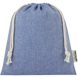 Sacchetto per confezione regalo medio in cotone riciclato 150 g/m² certificato GRS Pheebs - 1,5L personalizzato con logo - Pubblienne