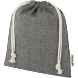 Sacchetto per confezione regalo medio in cotone riciclato 150 g/m² certificato GRS Pheebs - 1,5L personalizzato con logo - Pubblienne