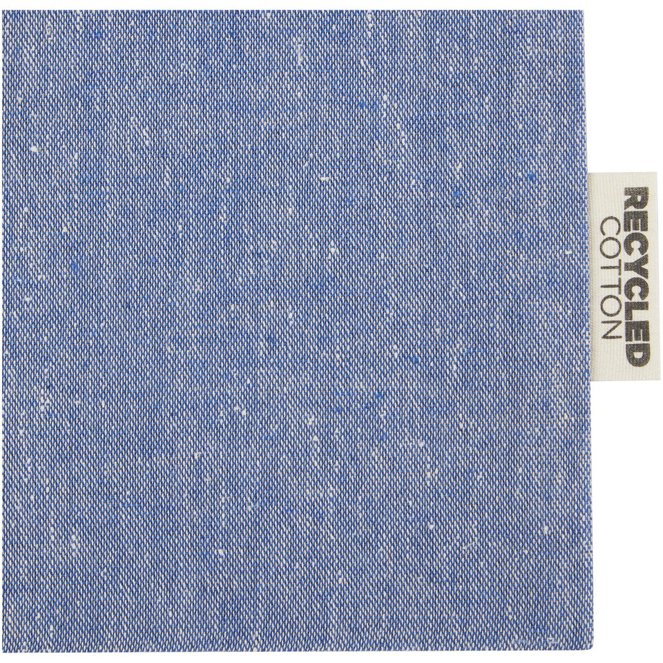 Sacchetto per confezione regalo grande in cotone riciclato 150 g/m² certificato GRS Pheebs - 4L personalizzato con logo - Pubblienne