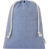 Sacchetto per confezione regalo grande in cotone riciclato 150 g/m² certificato GRS Pheebs - 4L personalizzato con logo - Pubblienne