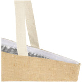 Tote bag in juta 300 g/m² Juta - 12L personalizzato con logo - Pubblienne