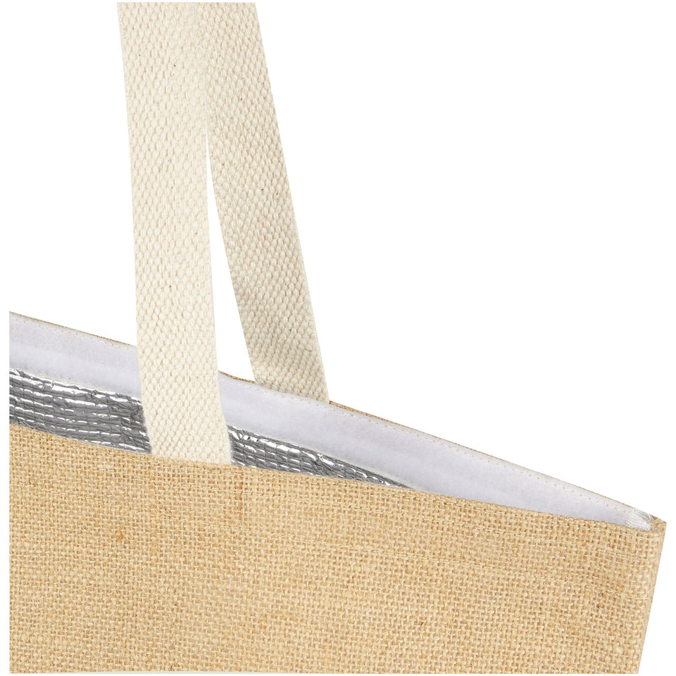 Tote bag in juta 300 g/m² Juta - 12L personalizzato con logo - Pubblienne