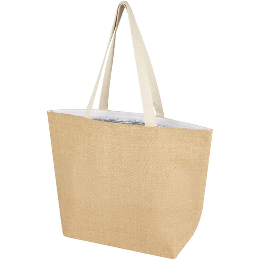 Tote bag in juta 300 g/m² Juta - 12L personalizzato con logo - Pubblienne