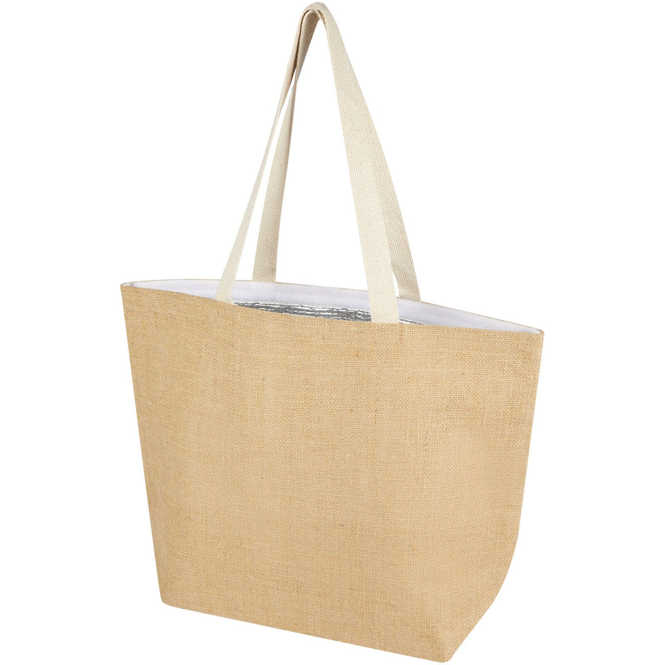 Tote bag in juta 300 g/m² Juta - 12L personalizzato con logo - Pubblienne