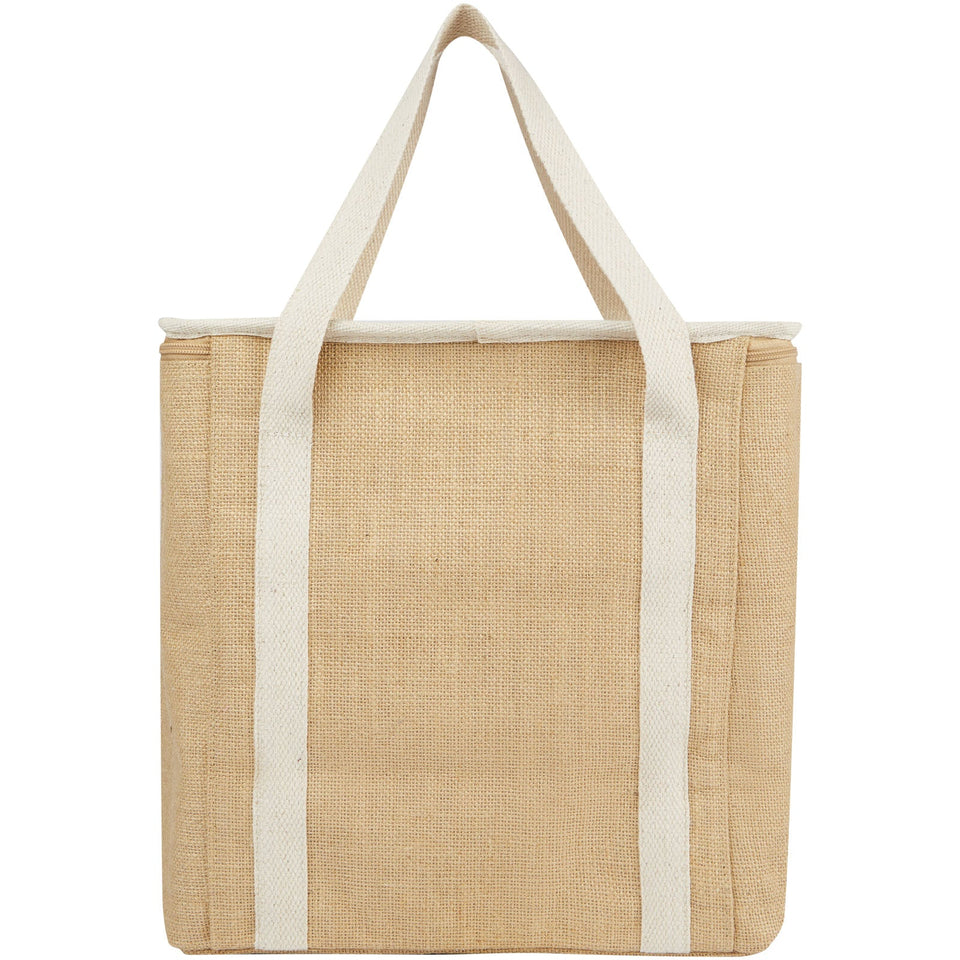 Borsa termica in juta 300 g/m²  Juta - 19L personalizzato con logo - Pubblienne