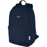 Zaino antifurto per portatile da 15,6" in canvas riciclato certificato GRS Joey - 18L personalizzato con logo - Pubblienne
