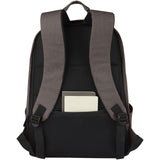 Zaino antifurto per portatile da 15,6" in canvas riciclato certificato GRS Joey - 18L personalizzato con logo - Pubblienne