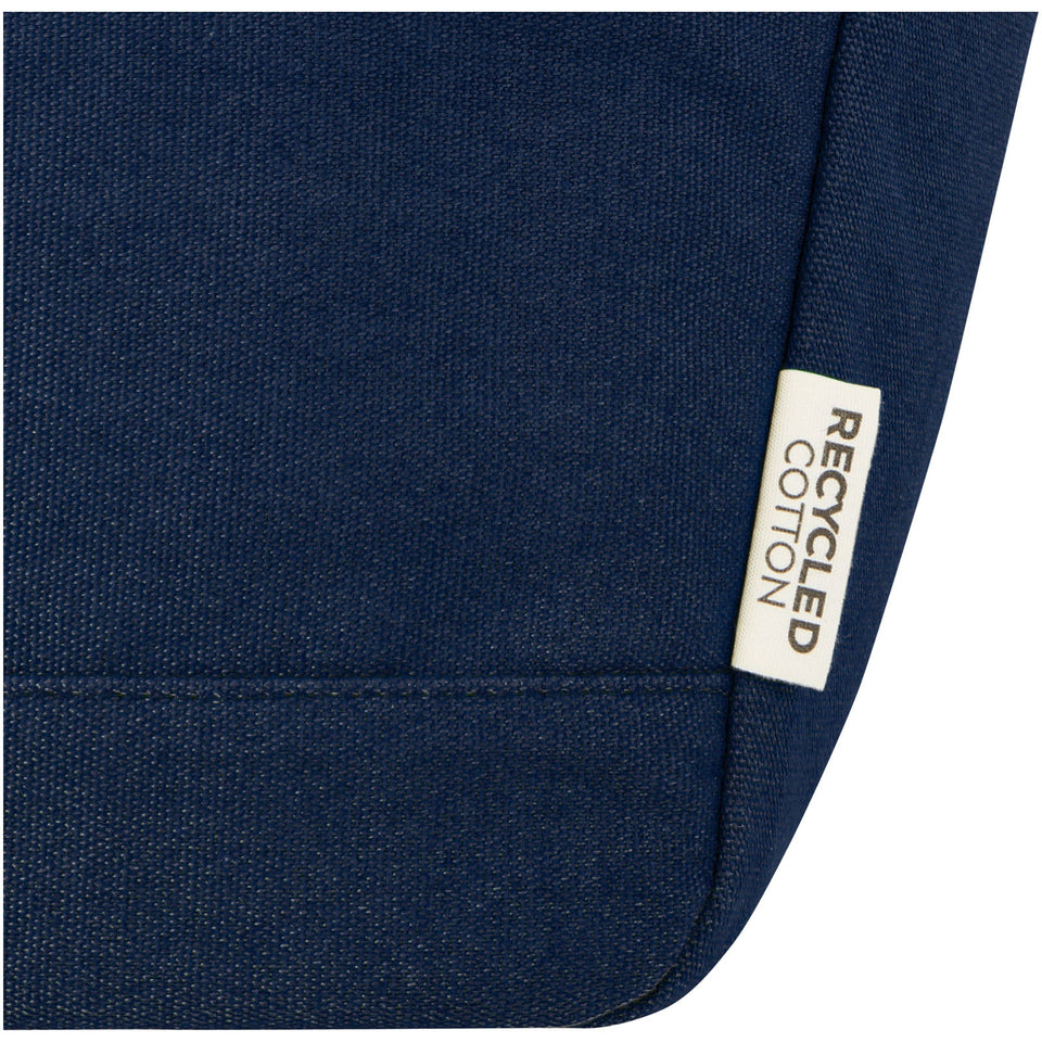 Borsa termica portapranzo per 9 lattine in canvas riciclato certificato GRS Joey - 6L personalizzato con logo - Pubblienne