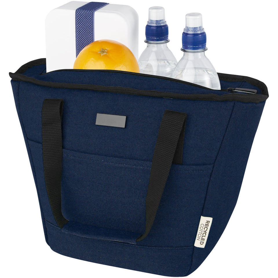 Borsa termica portapranzo per 9 lattine in canvas riciclato certificato GRS Joey - 6L personalizzato con logo - Pubblienne
