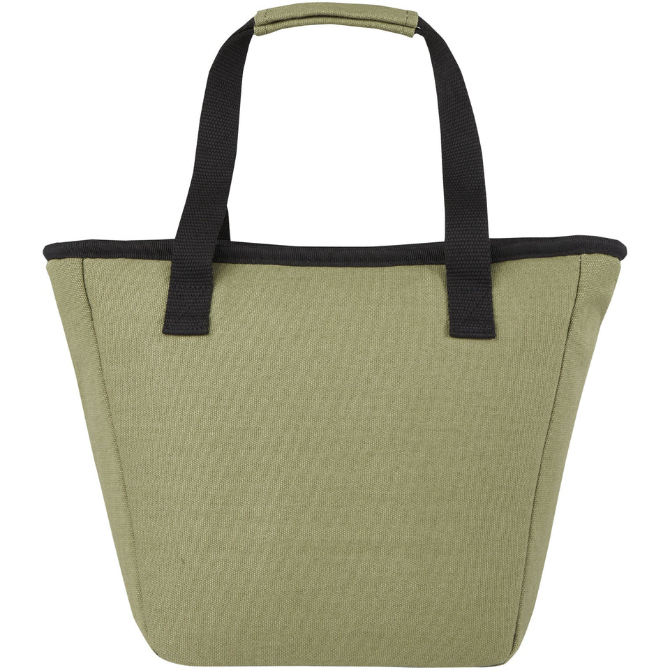Borsa termica portapranzo per 9 lattine in canvas riciclato certificato GRS Joey - 6L personalizzato con logo - Pubblienne