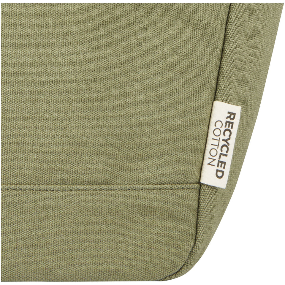 Borsa termica portapranzo per 9 lattine in canvas riciclato certificato GRS Joey - 6L personalizzato con logo - Pubblienne