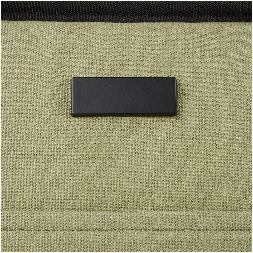 Borsa termica portapranzo per 9 lattine in canvas riciclato certificato GRS Joey - 6L personalizzato con logo - Pubblienne