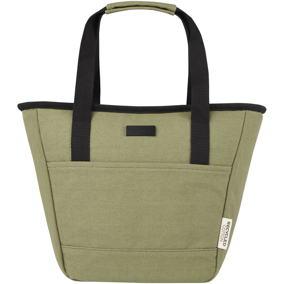 Borsa termica portapranzo per 9 lattine in canvas riciclato certificato GRS Joey - 6L personalizzato con logo - Pubblienne