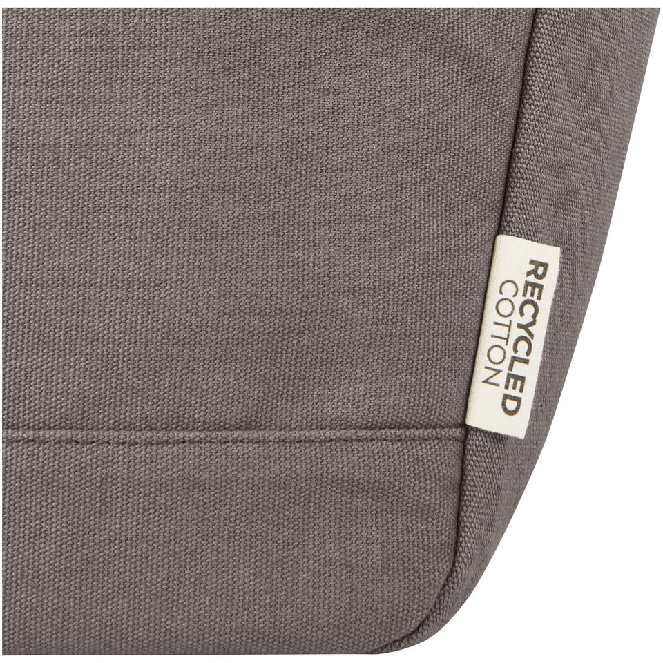 Borsa termica portapranzo per 9 lattine in canvas riciclato certificato GRS Joey - 6L personalizzato con logo - Pubblienne