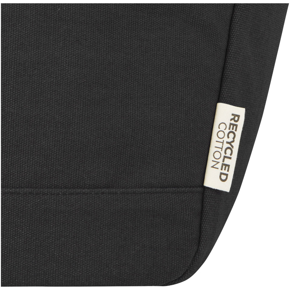 Borsa termica portapranzo per 9 lattine in canvas riciclato certificato GRS Joey - 6L personalizzato con logo - Pubblienne