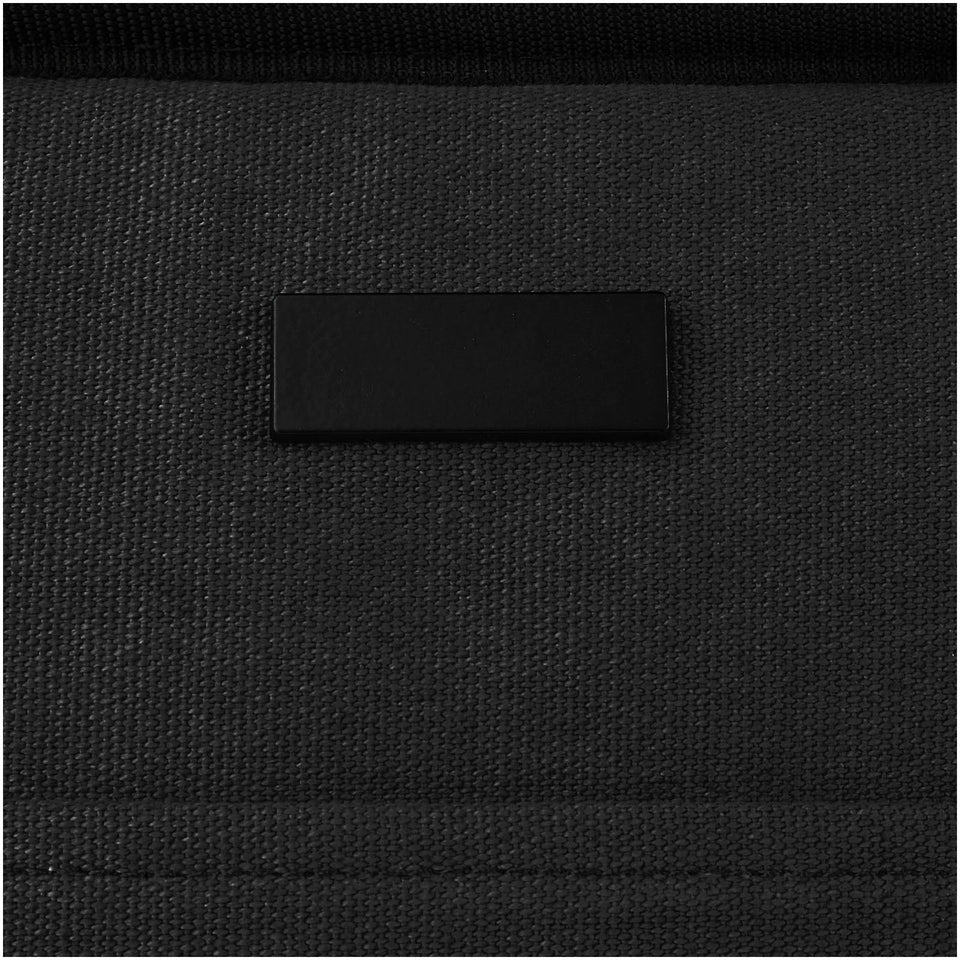 Borsa termica portapranzo per 9 lattine in canvas riciclato certificato GRS Joey - 6L personalizzato con logo - Pubblienne