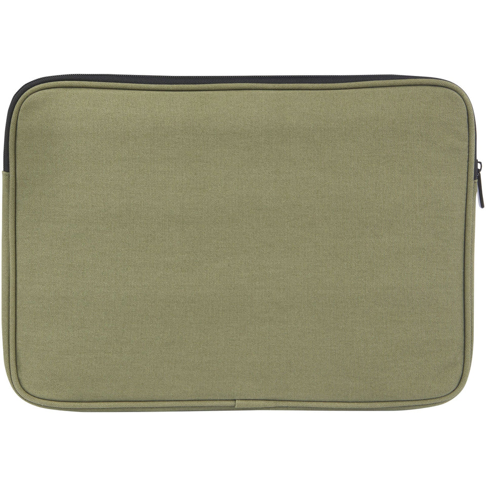 Custodia per portatile da 14" in canvas riciclato certificato GRS Joey - 2L personalizzato con logo - Pubblienne