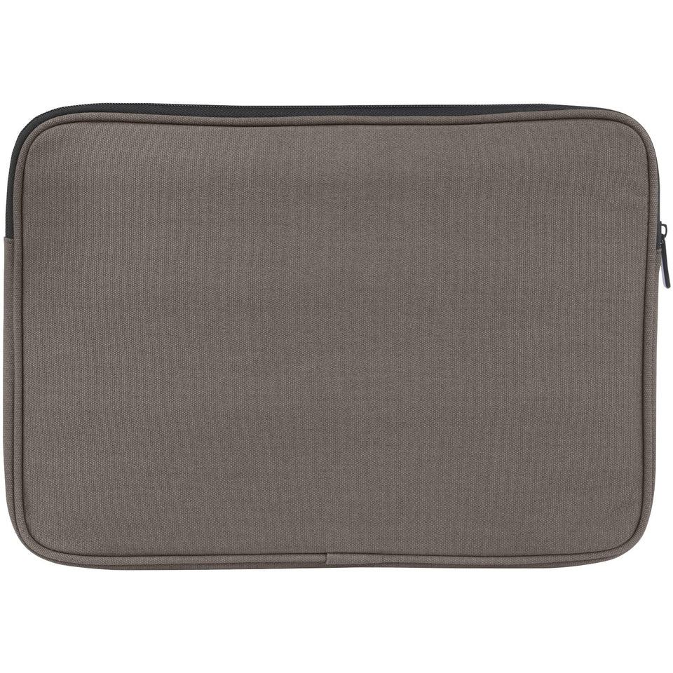 Custodia per portatile da 14" in canvas riciclato certificato GRS Joey - 2L personalizzato con logo - Pubblienne