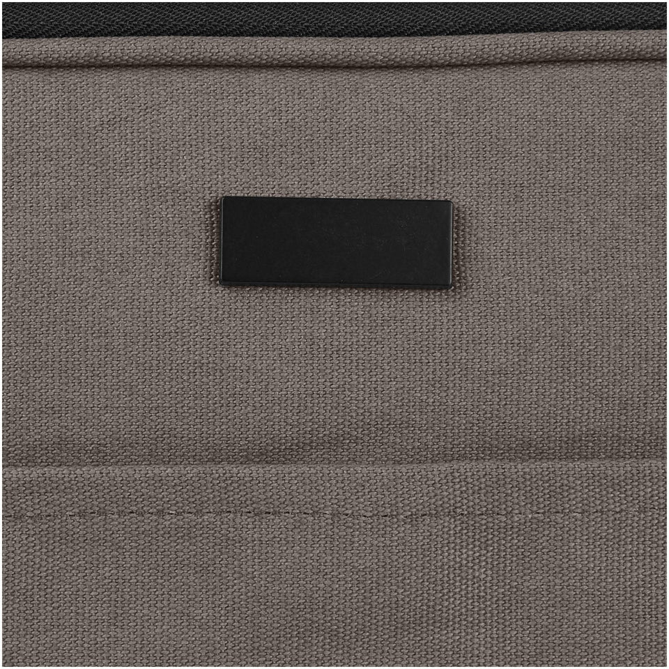 Custodia per portatile da 14" in canvas riciclato certificato GRS Joey - 2L personalizzato con logo - Pubblienne