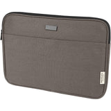 Custodia per portatile da 14" in canvas riciclato certificato GRS Joey - 2L personalizzato con logo - Pubblienne