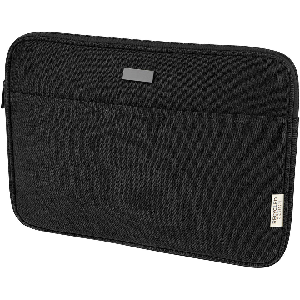 Custodia per portatile da 14" in canvas riciclato certificato GRS Joey - 2L personalizzato con logo - Pubblienne