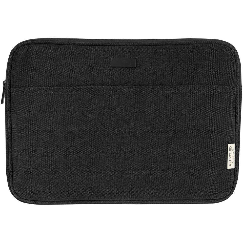 Custodia per portatile da 14" in canvas riciclato certificato GRS Joey - 2L personalizzato con logo - Pubblienne