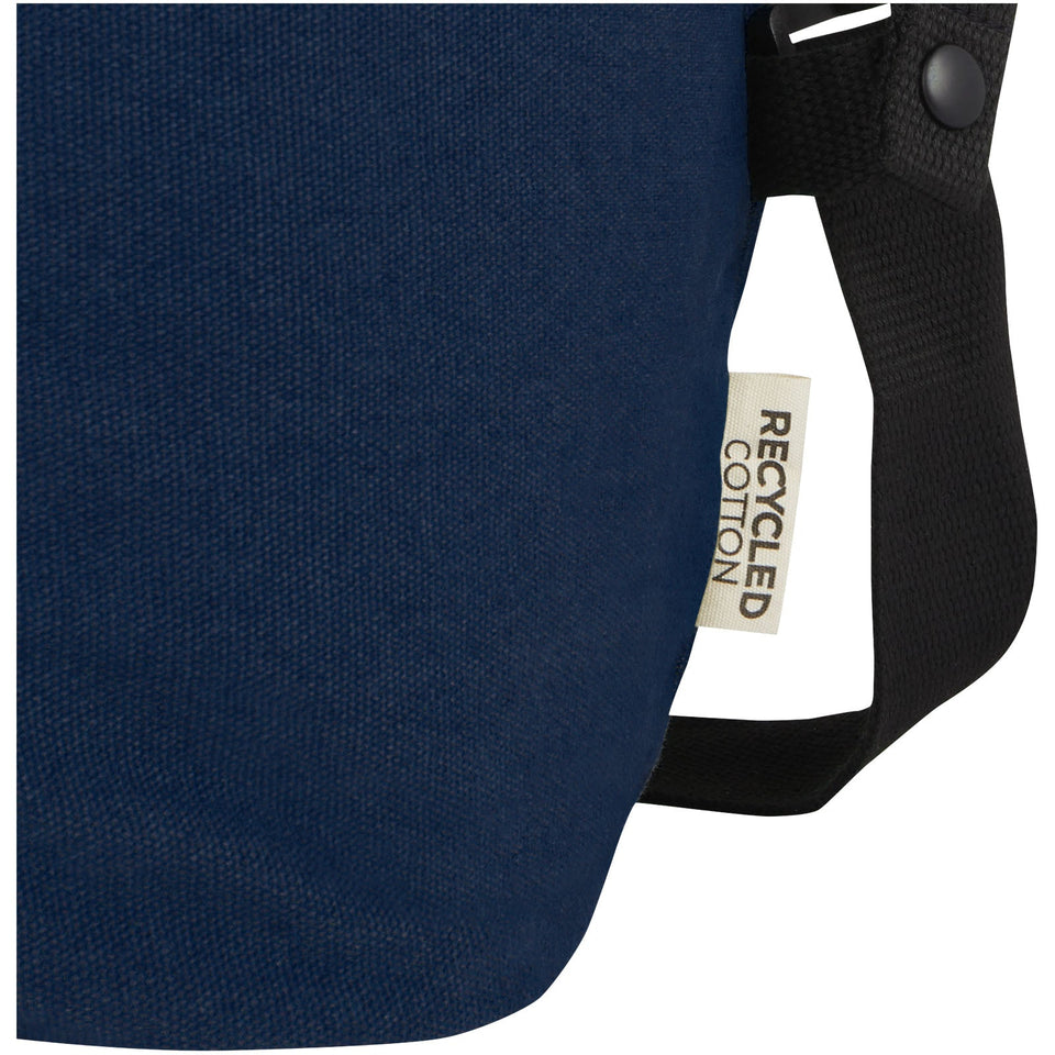 Borsone sportivo in canvas riciclato certificato GRS Joey - 25L personalizzato con logo - Pubblienne