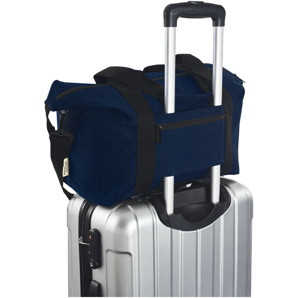 Borsone sportivo in canvas riciclato certificato GRS Joey - 25L personalizzato con logo - Pubblienne