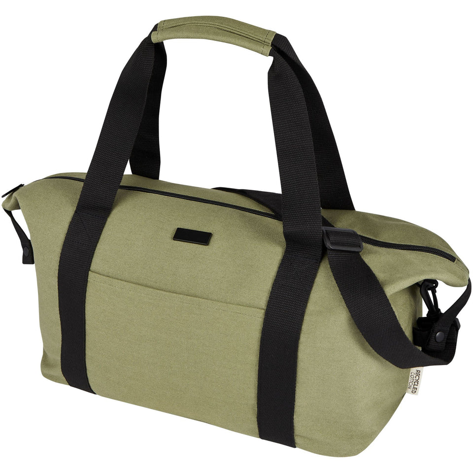 Borsone sportivo in canvas riciclato certificato GRS Joey - 25L personalizzato con logo - Pubblienne