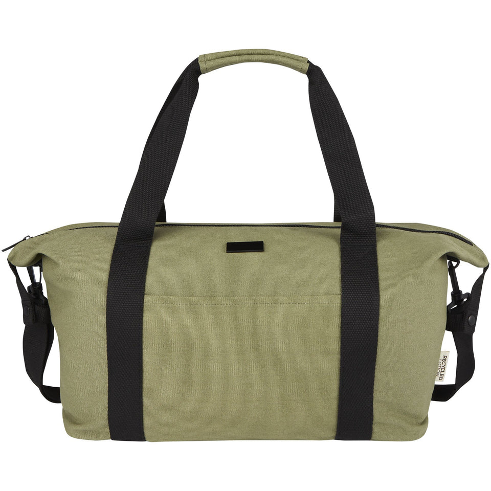 Borsone sportivo in canvas riciclato certificato GRS Joey - 25L personalizzato con logo - Pubblienne