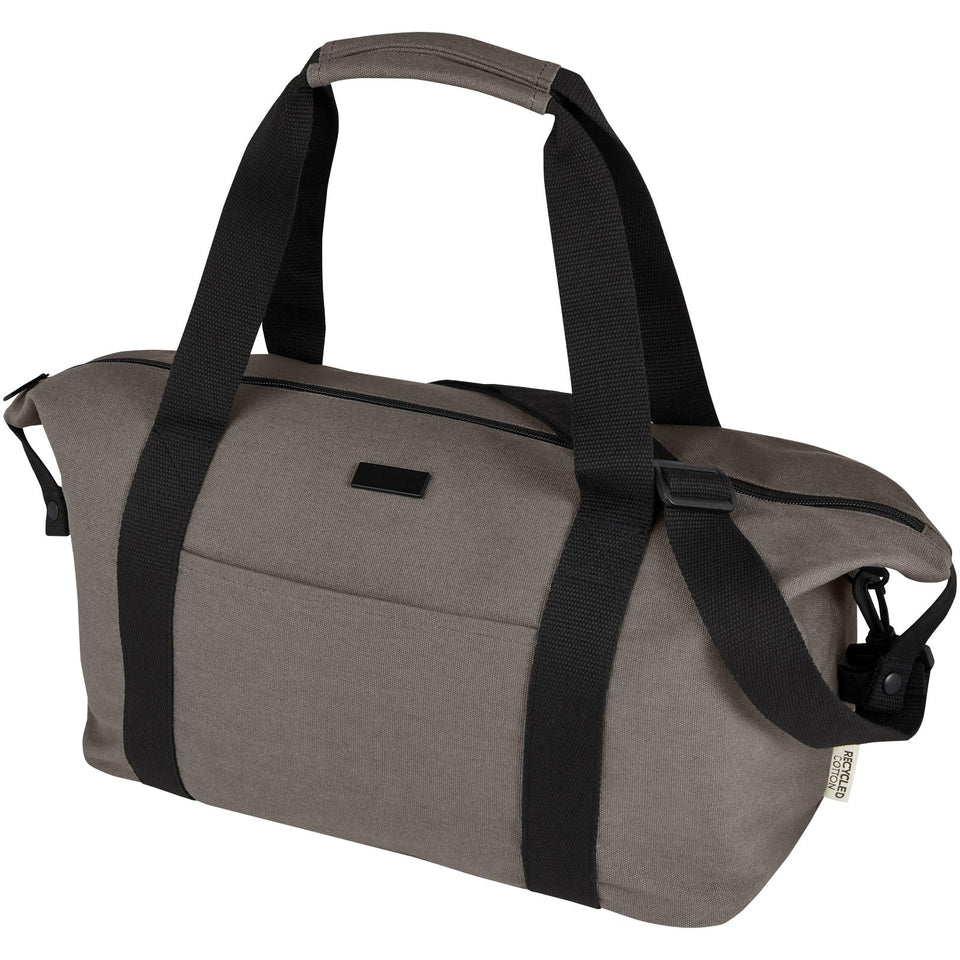 Borsone sportivo in canvas riciclato certificato GRS Joey - 25L personalizzato con logo - Pubblienne