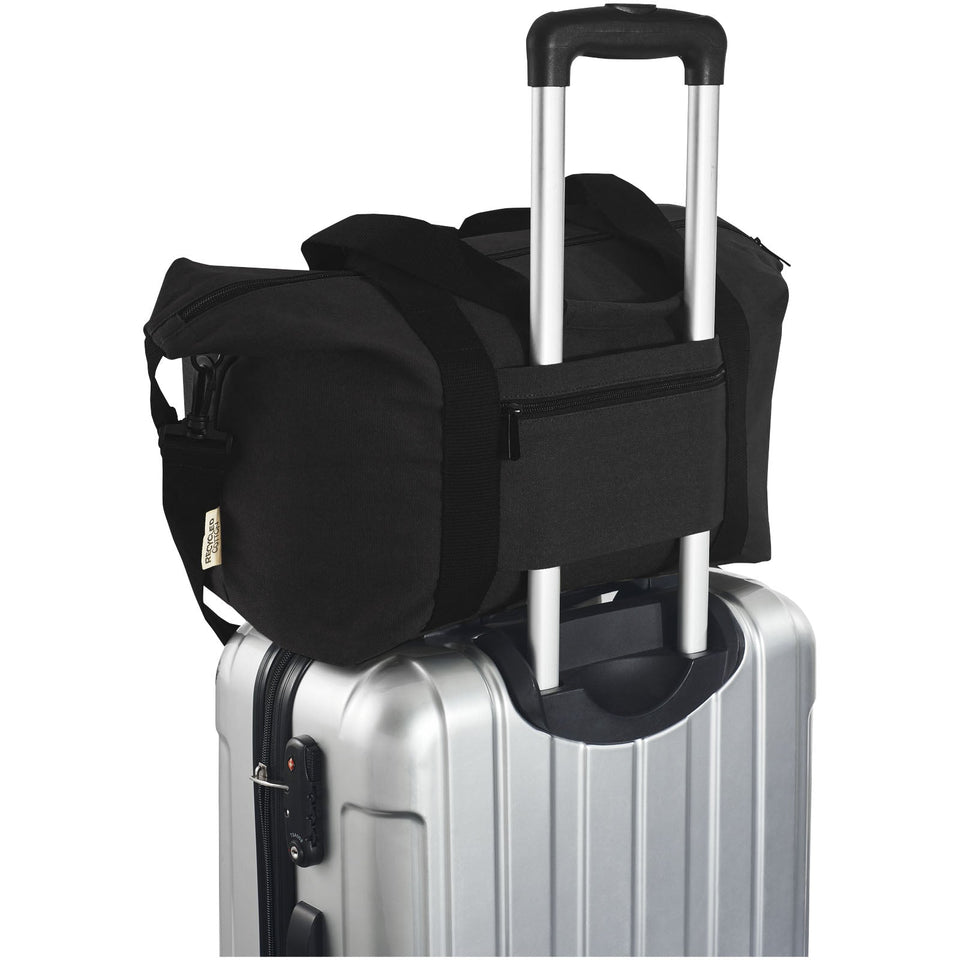 Borsone sportivo in canvas riciclato certificato GRS Joey - 25L personalizzato con logo - Pubblienne